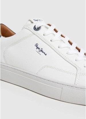 Ténis Joe Basic Pepe Jeans PMS00048 800 Branco