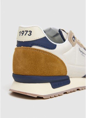 Ténis Brit Camp M Pepe Jeans PMS40030-859 Castanho