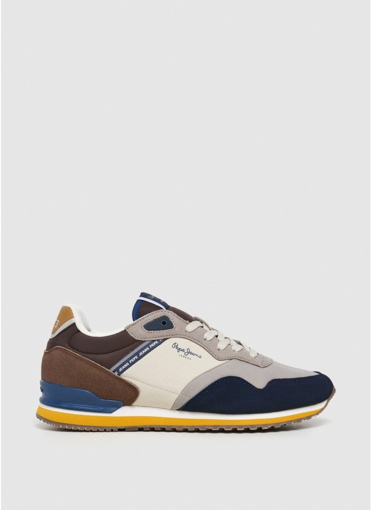 London Link M Sneakers Pepe Jeans PMS40036-595 Navy London Link M Sneakers Pepe Jeans PMS40036-595 Navy