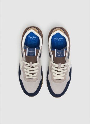 London Link M Sneakers Pepe Jeans PMS40036-595 Navy