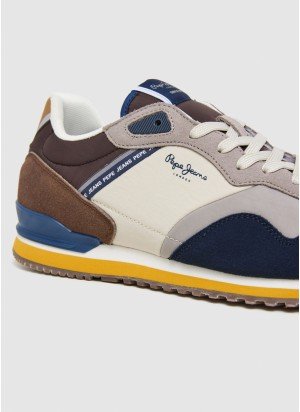 Ténis London Link M Pepe Jeans PMS40036-595 Azul