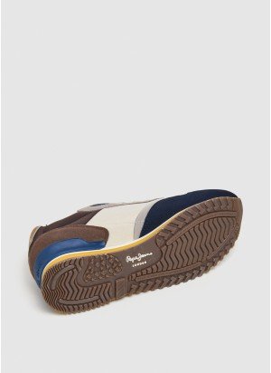 London Link M Sneakers Pepe Jeans PMS40036-595 Navy