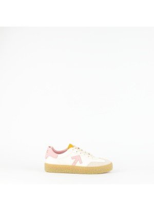 Ténis Olhamar 1.0 NTR  Sneackers Tenaz OLHAMAR1.0NTR Off White+Pink+Yellow