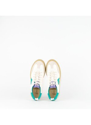Ténis Olhamar 1.0 NTR  Sneackers Tenaz OLHAMAR1.0NTR Off White+Greenlight+Lilac