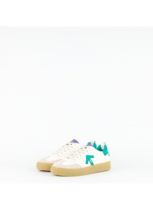 Ténis Olhamar 1.0 NTR  Sneackers Tenaz OLHAMAR1.0NTR Off White+Greenlight+Lilac