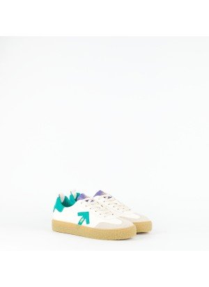 Ténis Olhamar 1.0 NTR  Sneackers Tenaz OLHAMAR1.0NTR Off White+Greenlight+Lilac