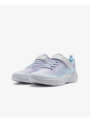 Ténis Microspec Advance Skechers 303575L-WLVM Branco/Lavanda/Menta