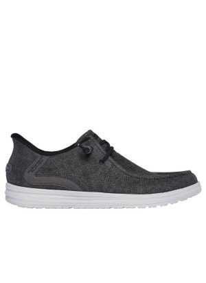 Slip-ins Relaxed Melson Coronado Shoes Skechers 210959-BKGY Black/Gray