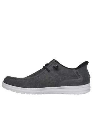 Slip-ins Relaxed Melson Coronado Shoes Skechers 210959-BKGY Black/Gray