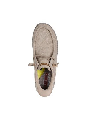 Sapato Slip-ins Relaxed Melson Coronado Skechers 210959-TPE Bege