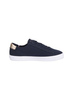 Ténis Metallic Heel Trainers Tommy Hilfiger FW0FW08647DW6 Azul