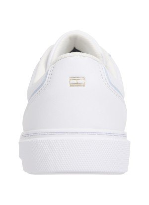 Ténis Leather Court Trainers Tommy Hilfiger FW0FW08642YBS Branco
