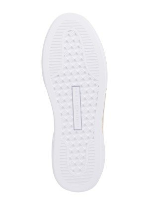 Ténis Leather Court Trainers Tommy Hilfiger FW0FW08642YBS Branco