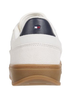 Heritage Suede Trainers Sneakers Tommy Hilfiger FW0FW08643YBH White