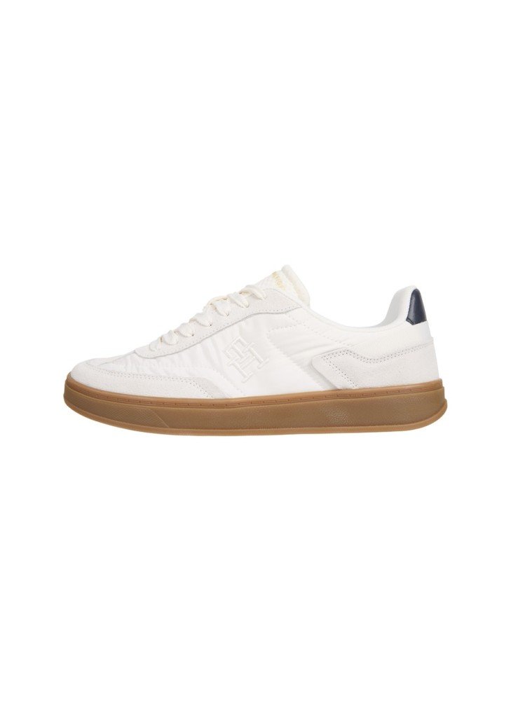 Heritage Suede Trainers Sneakers Tommy Hilfiger FW0FW08643YBH White Heritage Suede Trainers Sneakers Tommy Hilfiger FW0FW08643YBH White