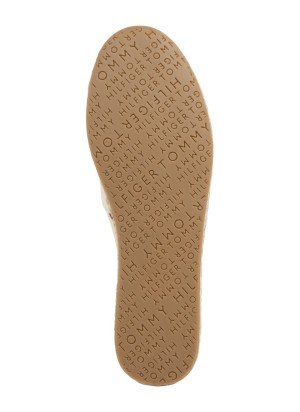 Alpargatas Leather Espadrilles Tommy Hilfiger FW0FW08540ACJ Bege