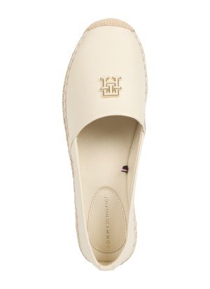 Alpargatas Leather Espadrilles Tommy Hilfiger FW0FW08540ACJ Bege