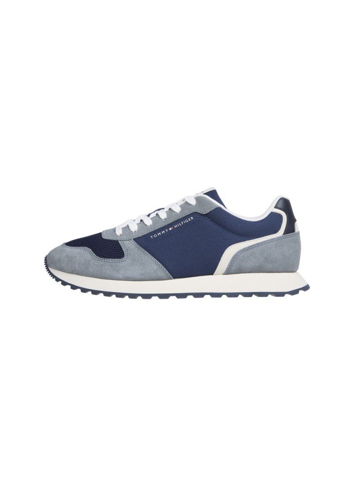 Ténis Suede Logo Trainers Tommy Hilfiger FM0FM05465DB9 Azul Ténis Suede Logo Trainers Tommy Hilfiger FM0FM05465DB9 Azul