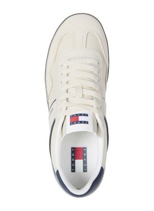 The Greenwich Suede Detail Trainers Sneakers Tommy Hilfiger EMEM01571ACG Beige