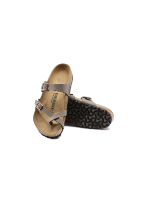 Sandália Mayari Birko-Flor Birkenstock 71061 Nubuck Mocha