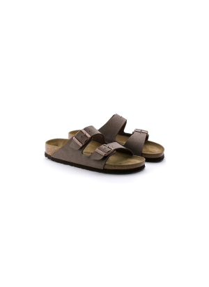 Arizona Birko-Flor Nubuck Sandal Birkenstock 151181 Mocha