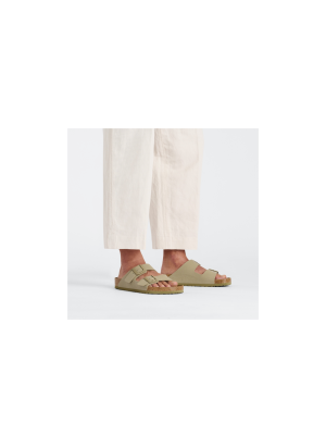 Arizona Birko-Flor Sandal Birkenstock 1027697 Faded Khaki