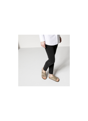 Sandália Zürich Suede Leather Birkenstock Sandal 50463 Bege