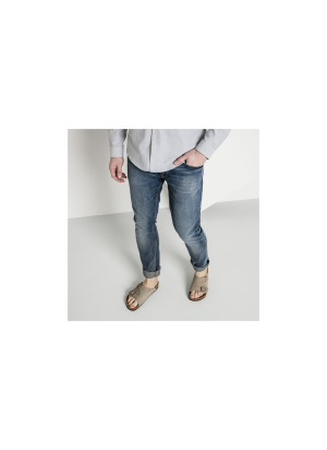 Sandália Zürich Suede Leather Birkenstock Sandal 50463 Bege