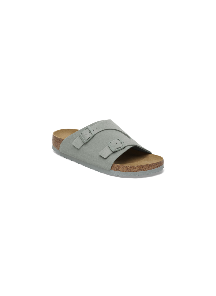 Zürich Suede Leather Sandal Birkenstock 1029215 Puro Sage Zürich Suede Leather Sandal Birkenstock 1029215 Puro Sage