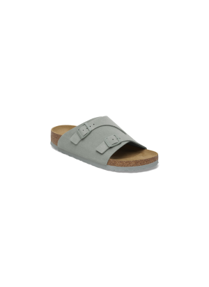 Zürich Suede Leather Sandal Birkenstock 1029215 Puro Sage