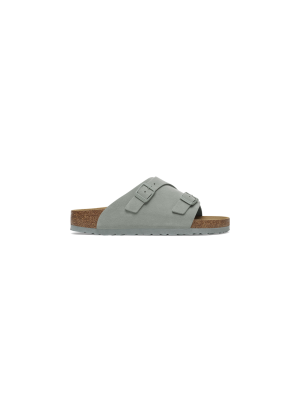 Zürich Suede Leather Sandal Birkenstock 1029215 Puro Sage