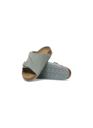 Zürich Suede Leather Sandal Birkenstock 1029215 Puro Sage