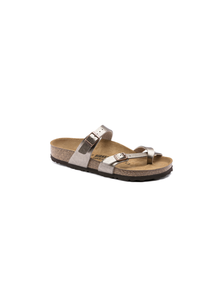 Mayari Birko-Flor Sandal Birkenstock 1016408 Graceful Taupe Mayari Birko-Flor Sandal Birkenstock 1016408 Graceful Taupe