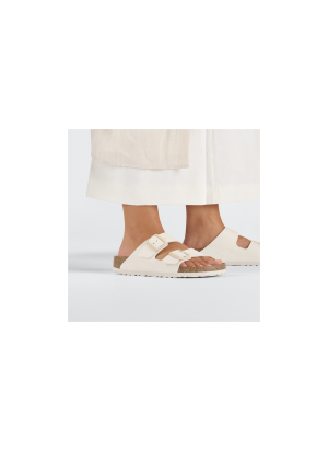 Arizona Birko-Flor Sandal Birkenstock 1027339 Eggshell