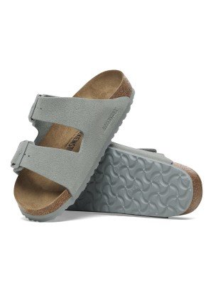 Arizona Suede Leather Sandal Birkenstock 1029215 Pure Sage