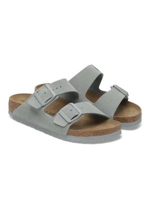 Arizona Suede Leather Sandal Birkenstock 1029215 Pure Sage