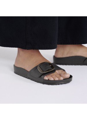 Sandália Madrid Big Buckle Eva Birkenstock 1029635 Preto