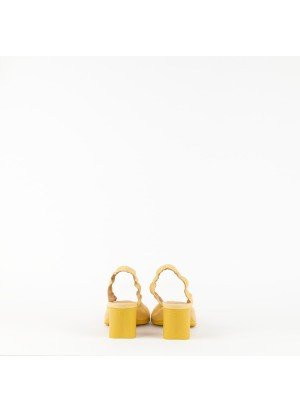 Sandálias Nurmiri 1.0  1.0 Line Iorie Elastic Open Front Dysfunctional NURMIRI LT Amarelo