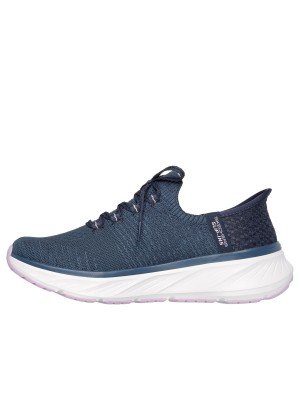 Ténis Slip-ins Relaxed Fit Edgeride Impression Skechers 150470-NVLV Azul/Lavanda