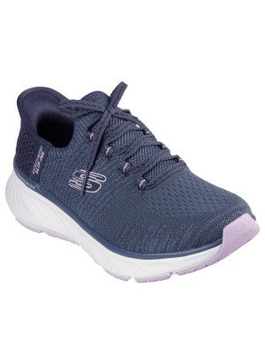 Ténis Slip-ins Relaxed Fit Edgeride Impression Skechers 150470-NVLV Azul/Lavanda
