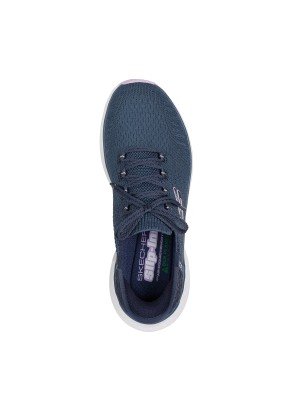 Ténis Slip-ins Relaxed Fit Edgeride Impression Skechers 150470-NVLV Azul/Lavanda