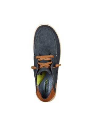 Sapato Relaxed Fit Melson Planon Skechers 210116-NVY Azul