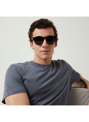 Canal Sunglasses Parafina CAN-BLC-SMO Black