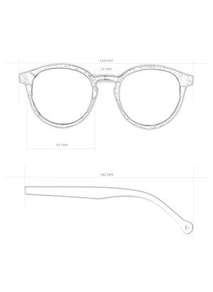 Canal Sunglasses Parafina CAN-TRB-BLE Tortoise Blue