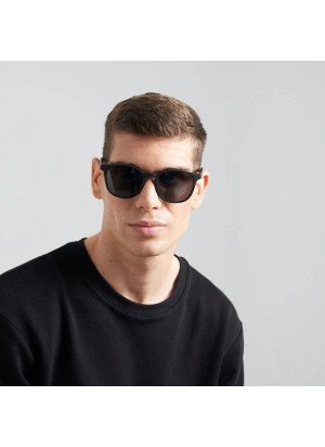 Ruta Sunglasses Parafina RUT-BLC-SMO Black