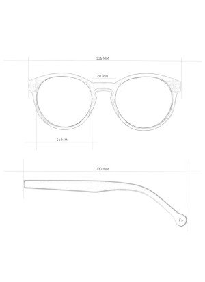 Costa Sunglasses Parafina COS-GRY-SMO Gray