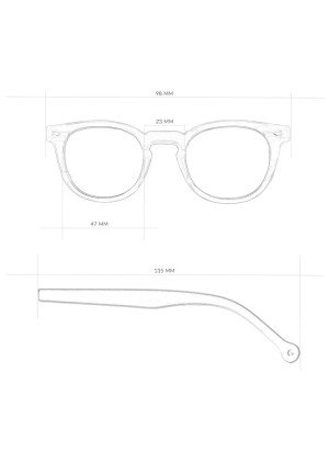 Cala Sunglasses Parafina CAL-TRT-SMO Tortoise
