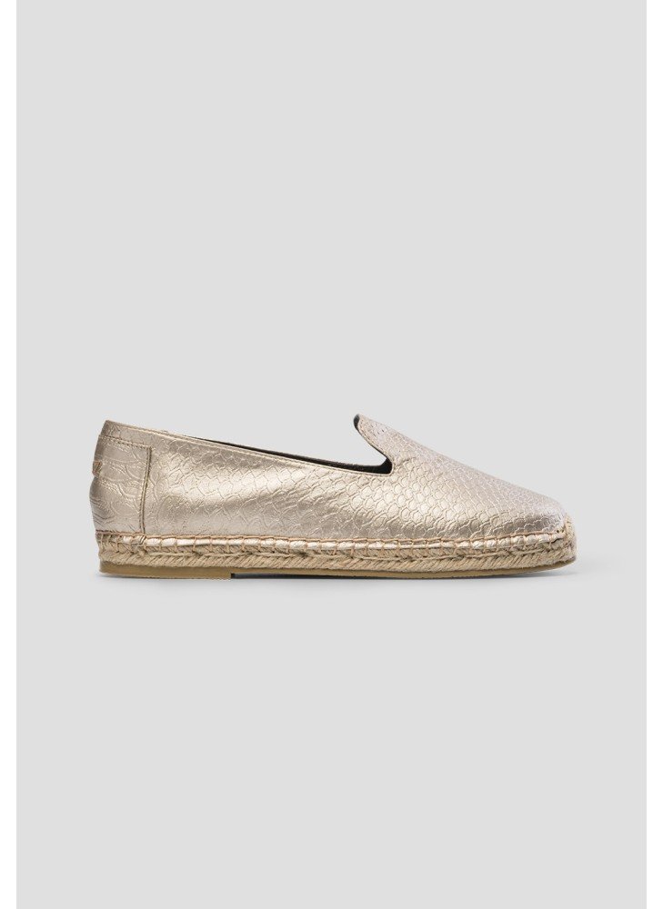 Moc Vegan Leather Snake Espadrilles Paez 2436803S2801-213 Gold Moc Vegan Leather Snake Espadrilles Paez 2436803S2801-213 Gold