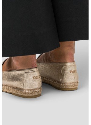 Moc Vegan Leather Snake Espadrilles Paez 2436803S2801-213 Gold