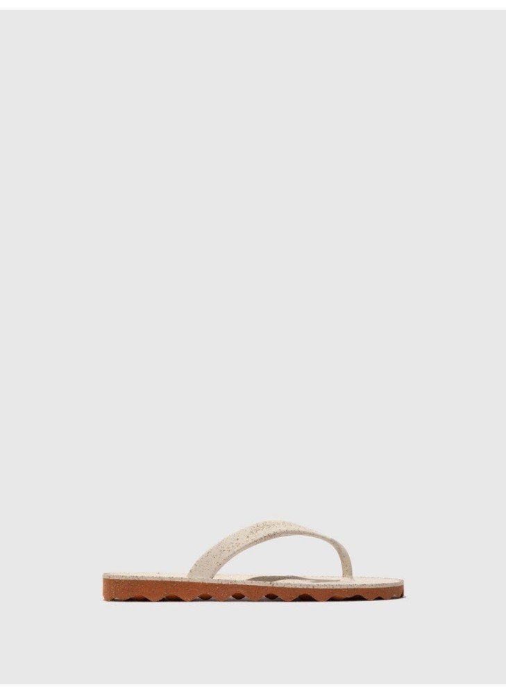 Earth Flip-flops As Portuguesas P018289008 Natural/Brick